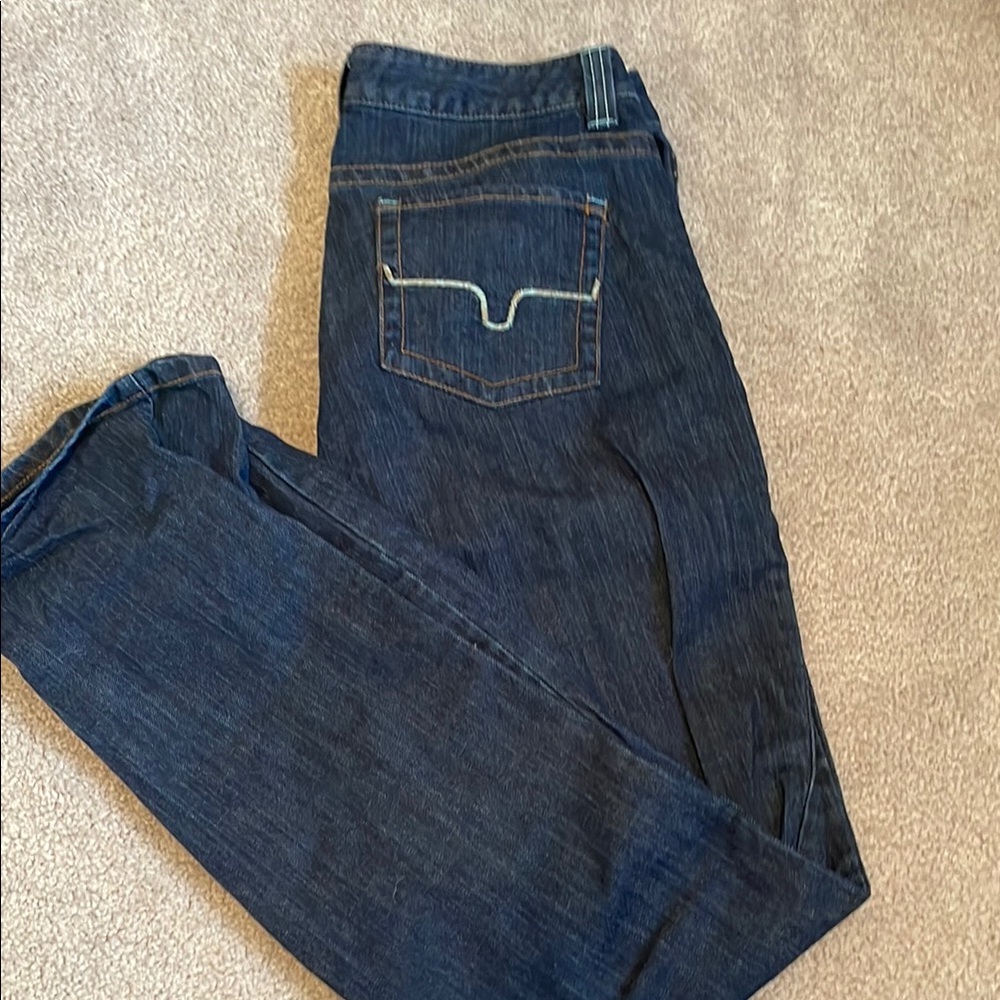 Women’s Kimes Ranch Teal Gypsy Jeans - size 12/34